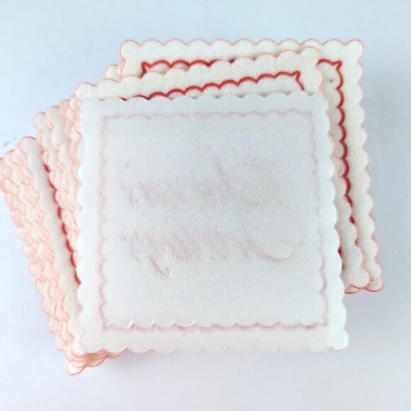 Vintage Renner Davis Christmas Party Coasters w/ Box - Picture 7 of 9